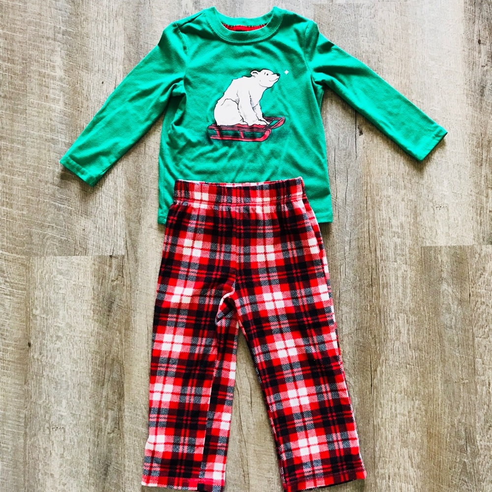 Boys North Pole Pajamas- Size 4T